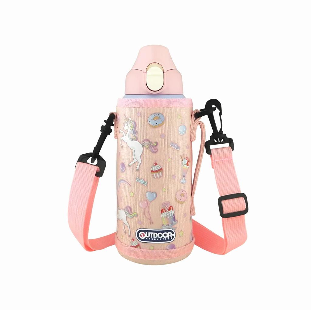 Toa Metal OUTDOOR PRODUCTS Stainless Steel One Push Bottle 700ml Cold Storage Only Children's [Unicorn] 314-313