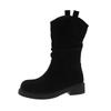 Short boots women's  autumn and winter thick soled women's shoes new versatile women's boots
