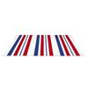 Durable Entrance Mat with Striped Pattern for Indoor Outdoor Use Non Slip Washable Hallway Foyer Rug for High Traffic Areas