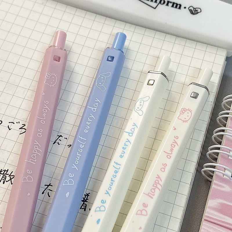 10pcs Square Pen Presses The Neutral Pen for Students To Brush Questions