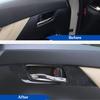 Alphard 30 Series Vellfire 30 Series Switch Cover Inner Handle Cover Set with Extra Tape Interior Panel Door Cover for ALPHARD VELLFIRE Wood