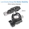 Tripod   Head Mount 25mm Diameter   360 Degree Panorama Rotation   Head