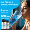 Complex Enzyme Digestive Supplement, Containing Probiotics and Prebiotics, Promotes Gut Health, Relieves Bloating, Suitable for Both Men and Women.