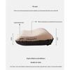Self Inflating 3D Foam Pillow Portable Camping Travel Pillow Lightweight Compact Neck Support for Outdoor Rest Tent Sleep