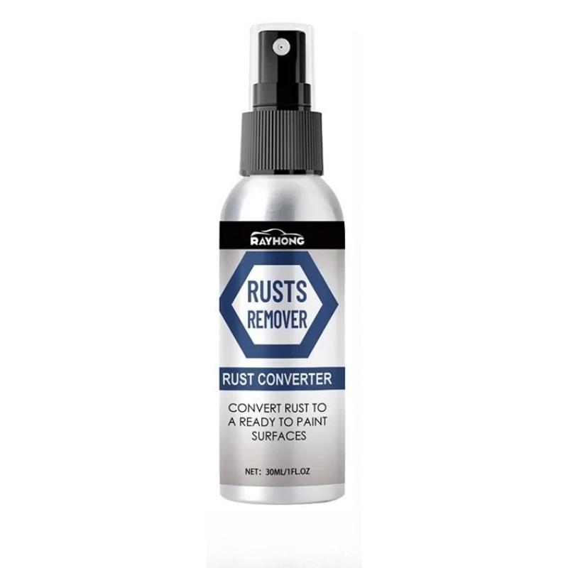 Multi-Purpose Rust Remover Spray for Metal Surface Chrome Paint - Auto Rust Stain Remover & Detailing Cleaner