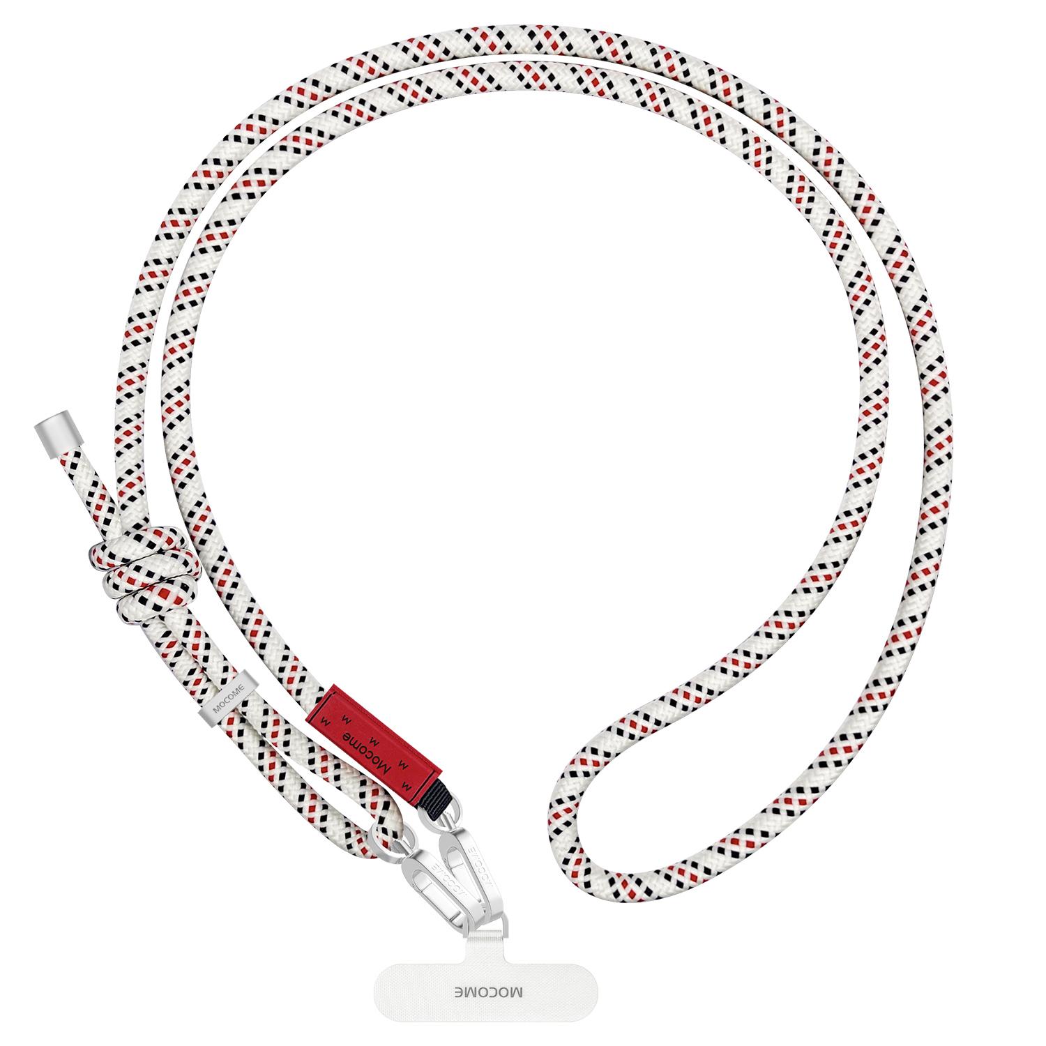 

MOCOME W1 Phone Lanyard Adjustable 150cm Crossbody Long Strap with Cloth Patch Insert for Outdoor Travel