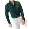 Men's Spring and Autumn Slim Fit Business Long Sleeve Shirt