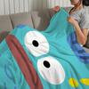 Cute Cartoon H-Hangyodon Blanket For Soft Throw Blanket for Picnic Bed Sofa Home Bedroom Cozy Warm Comfortable