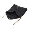 Saint Laurent Ysl Cassandre Logo Chain Shoulder Strap Lambskin Envelope Crossbody Bag Women bags Black 847638-AACYT-1000