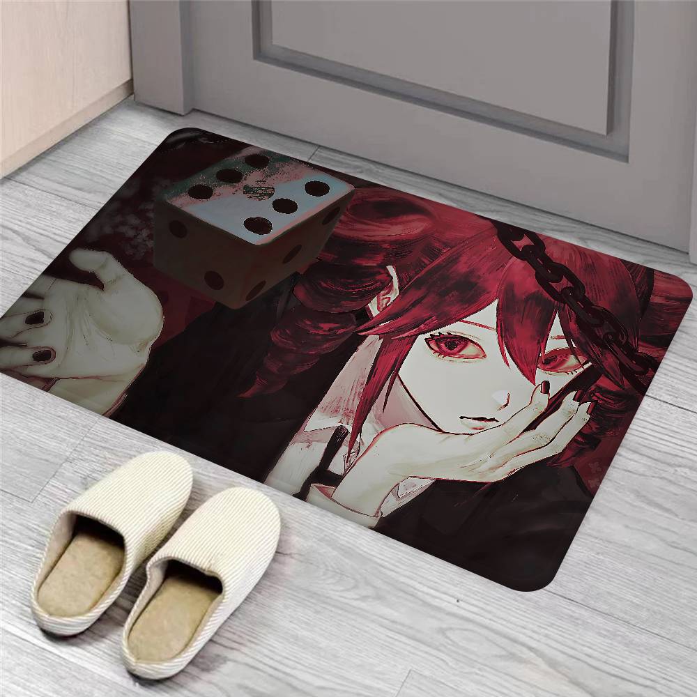 Vocaloid K-Kasane T-Teto Floor Mat INS Style Soft Bedroom Floor House Laundry Room Mat Anti-skid Household Carpets