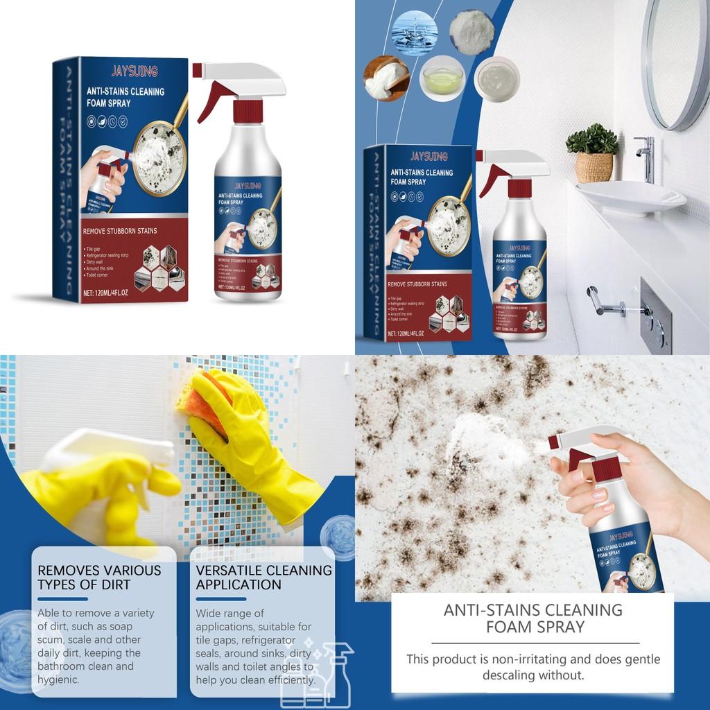 Foam Allpurpose 120ml Cleaner Spray For Deep Bathroom Tasks Cleaning