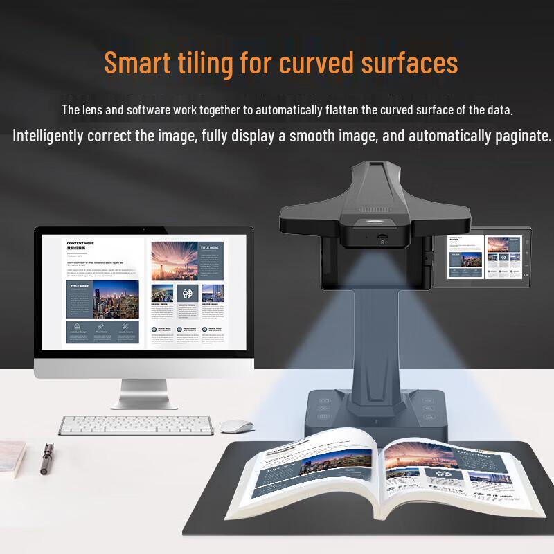 

Liangtian BS3080CP 27MP A3 Document Camera Scanner CN plug (adapter included)