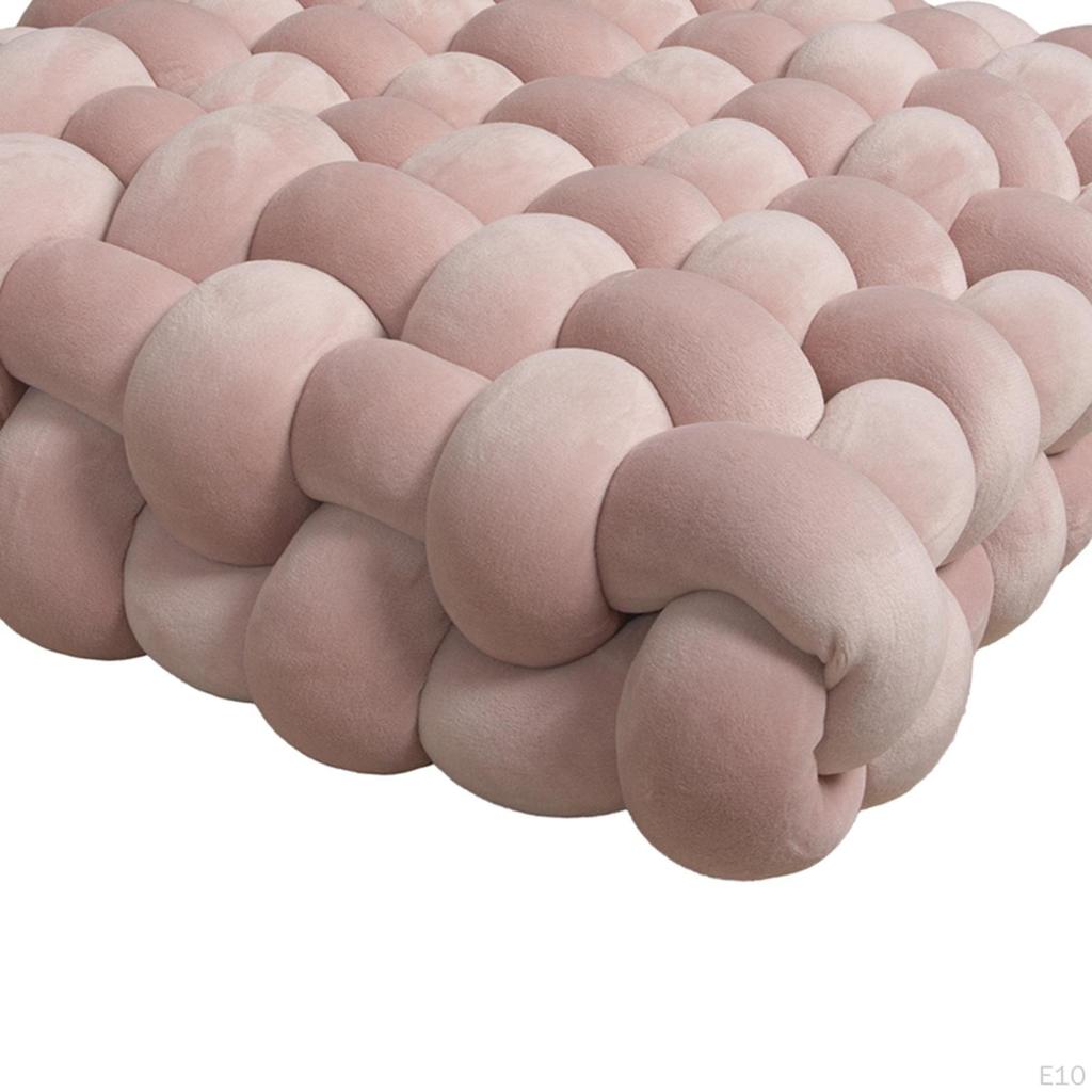 Decorative Throw Cushion Pillow Handmade Desktop Bedding Couch Knot