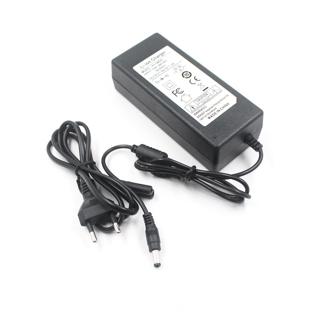 24V 29.4V 2A / 36V 42V 2A / 48V 54.6V 2A For Littium Battery Li Ion Li-ion Charger DC Plug XLRM 3P 18MM