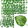 2/4//6/8/10M Silk Leaves Fake Creeper Green Leaf Ivy String for Home Decor Hanging Garland Artificial Plants Wedding Decoration