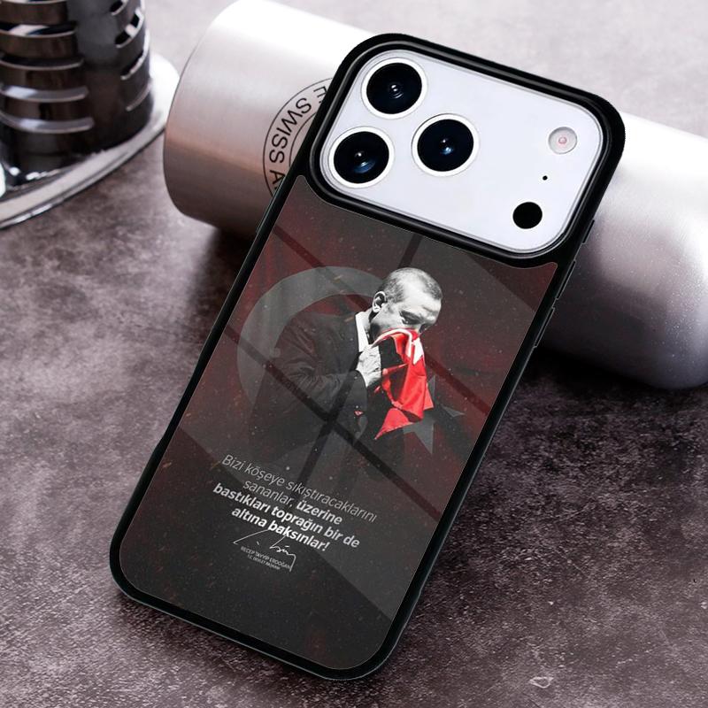 President Turkey Recep Tayyip Erdogan Soft Phone Case for iPhone 17 16 15 Pro Max Air 14 13 12 11 Plus Shockproof Capa Cover