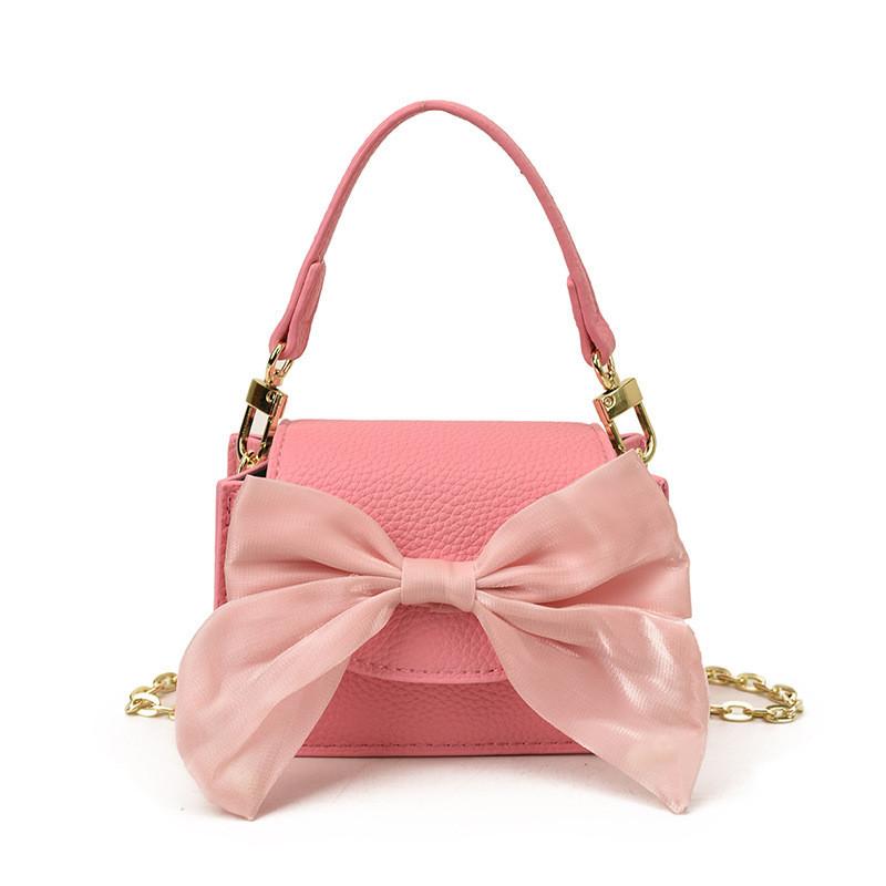 Minimalist Pu Butterfly Knot Shoulder Bag For Daily Casual Wear