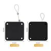 Black White Telescopic Door Device Non Punching Punch Free Door Closing Device Bold Drawstring Telescopic Sliding Door Device