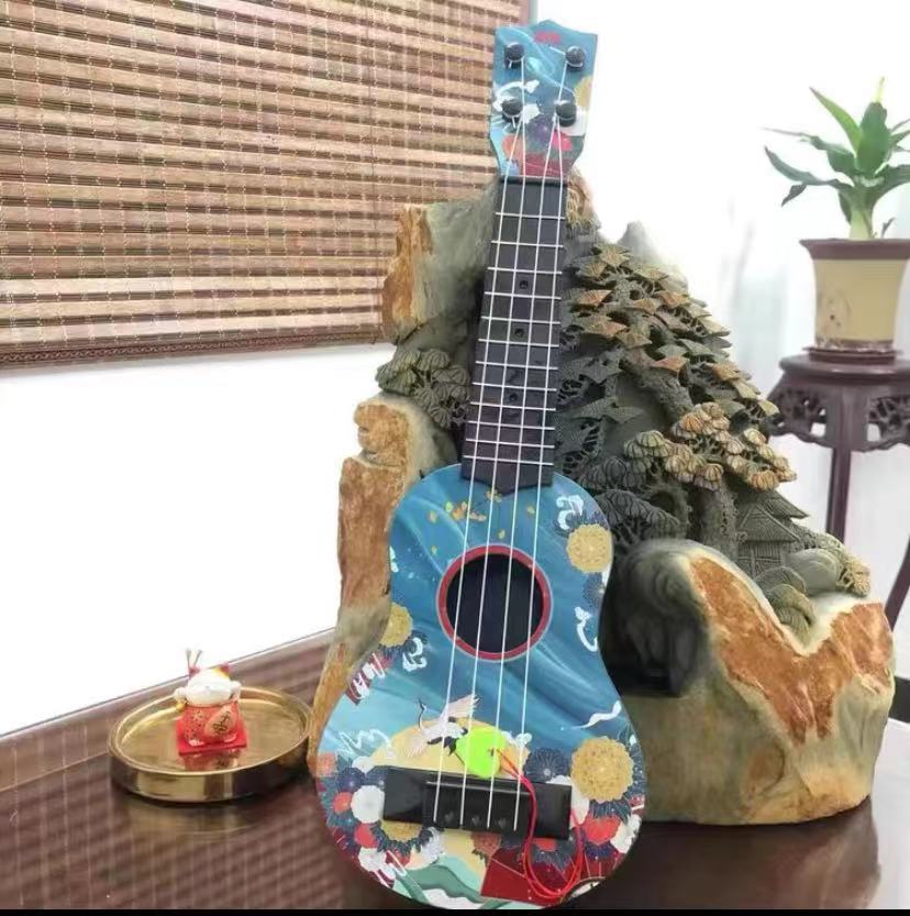 Children'S Ukulele Boys And Girls Small Guitar Can Play Musical Instruments Baby Early Education Music Toys