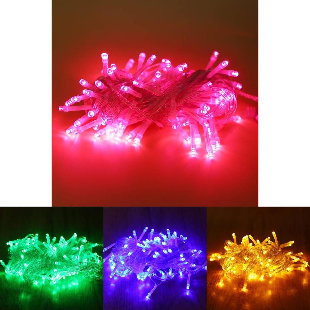 Waterproof Led Fairy Lights For Indoor Party Decor With Plug Power And Long Lifespan