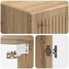 Artisan Oak Wall Cabinet 33 x 34.5 x 90 cm Engineered Wood