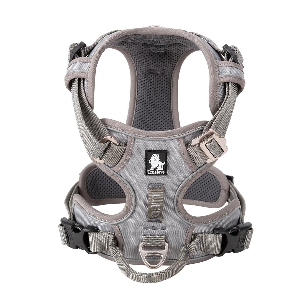 Pet Harness No Pull Nylon Reflective Dog Harness Adjustable Comfortable Control Step-In Brilliant Truelove Tlh5654
