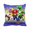 Game Super Funny Mario Printed Pillowcase Cushion Cover Sofa Car Bed Sofa Decor