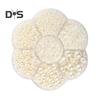 5600 Pcs Half Round Faux Pearls Flat Back Beads Bulk with Storage Box Assorted Sizes Fake Pearl Beads for Crafting DIY Nail Art Phone Decoration