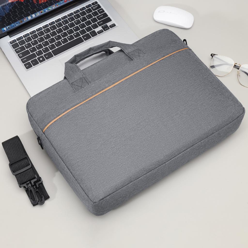 Borsa Portatile ad Alta Capacità 16 pollici 14 pollici Borsa a Mano Adatta per Apple MacBook Air, Huawei Matebook, Lenovo Xiaoxin, Unisex, Nuovo Stile di Fascia Alta,