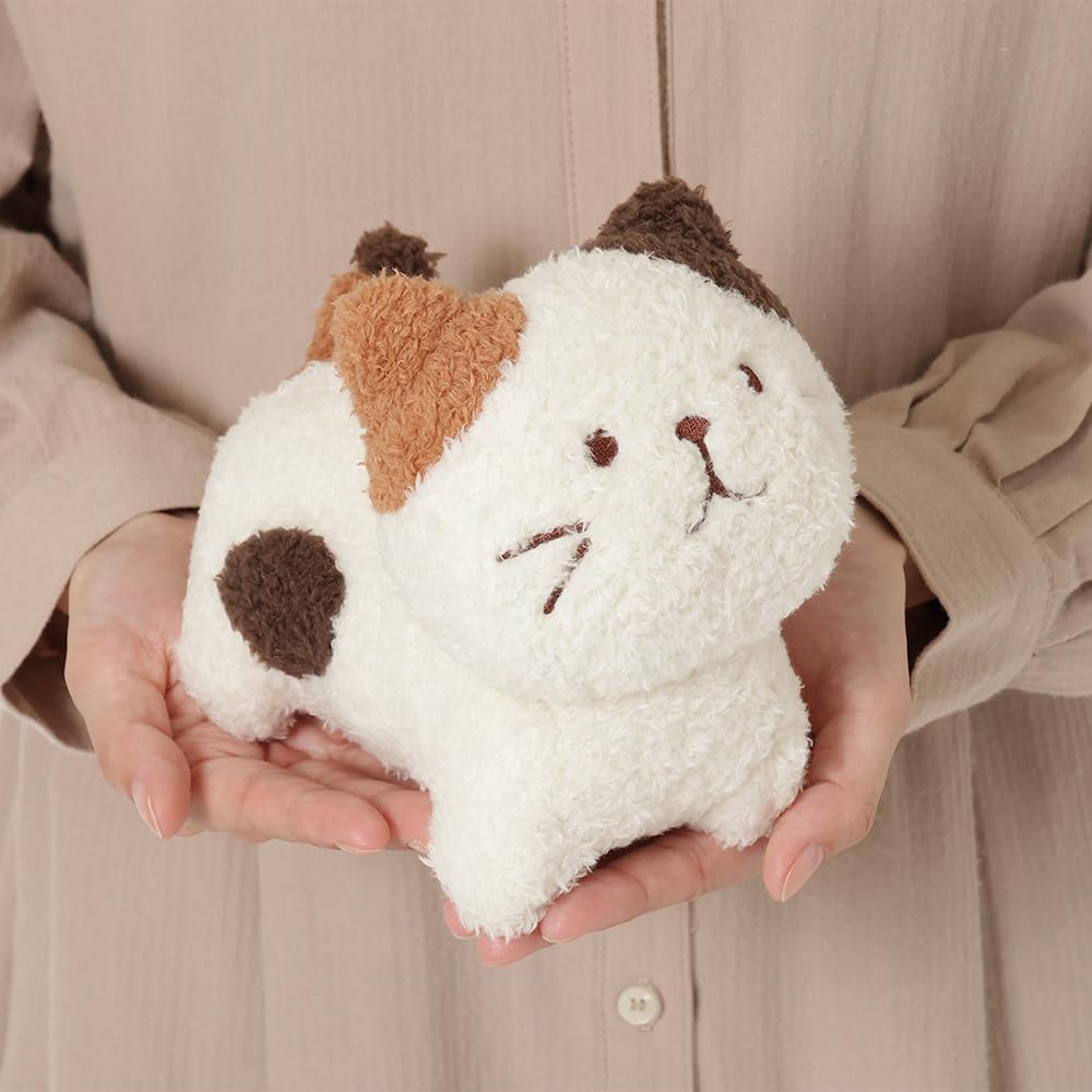 Cute Plush Cat Gift Mascot Character Happins (Michelangelo (Calico Cat))