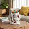 A Top Quality Scented Candles, Gypsum Cups, Stone Containers, Santa Claus Candle Cups, DIY Decorative Gifts