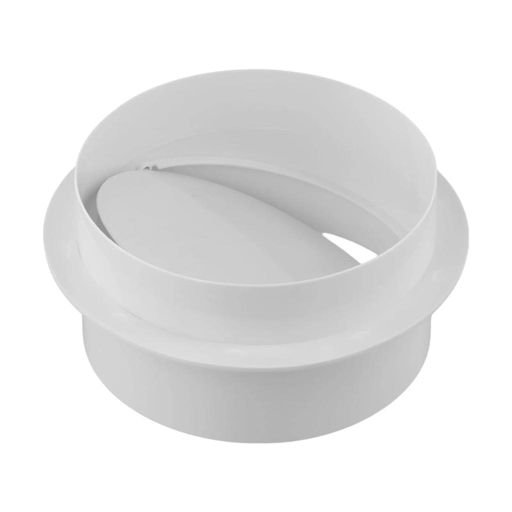 Efficient Ventilation Pipe Check Valve Prevents Backdraft and Smells for Fan and Duct Systems with Flexible Sizing
