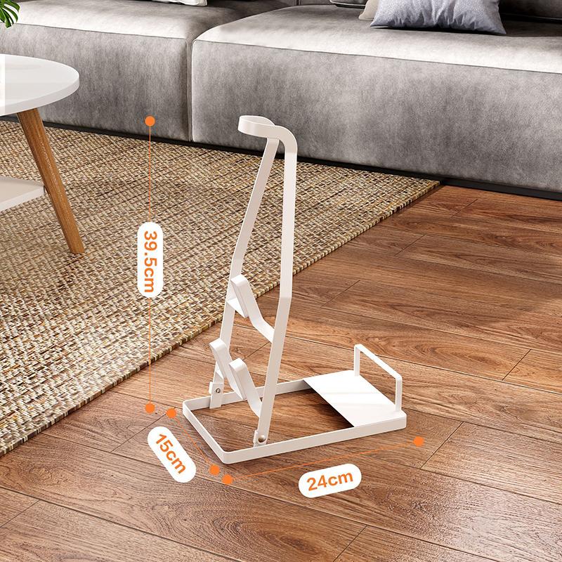 

Підставка для пилососа-штанги, Без свердління, Тримач для бездротового пилососа та аксесуарів білий