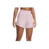 Under Armour Flex Comfortable Classic Stylish Solid Color Versatile Sports Shorts Women shorts Pink 1376933-647