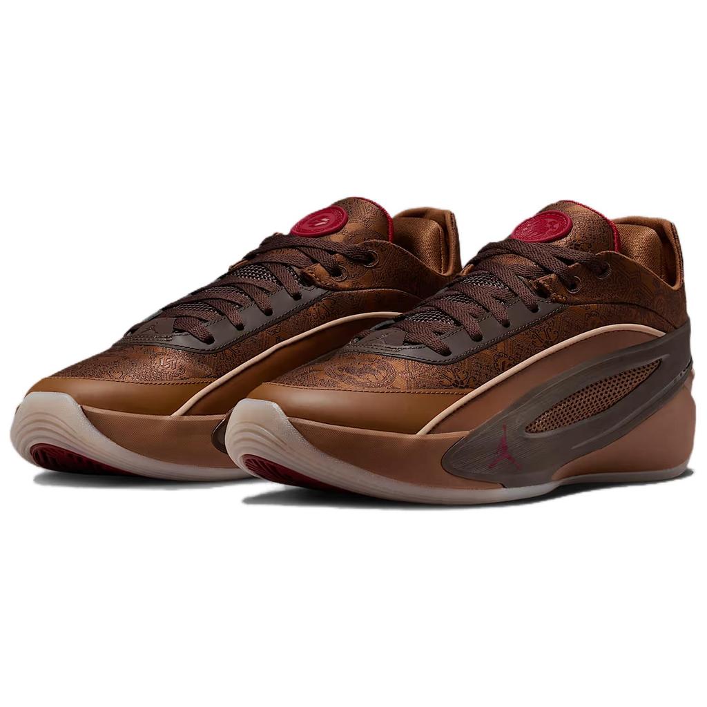 Air Jordan Luka 5 CNY PF Chinese New Year Brown Men's Basketball Shoes IQ0567-201