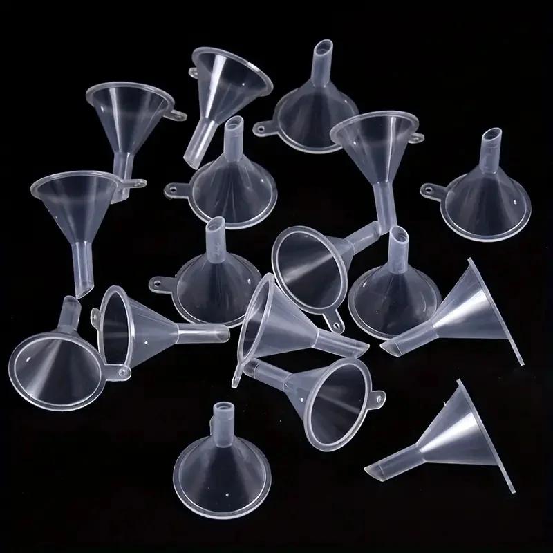 3/5PCS Petit Entonnoir en Plastique Entonnoir de Distribution de Parfum Entonnoir à Vaporisateur Distributeur Gadgets de Cuisine Domestique pour la Distribution de Liquide