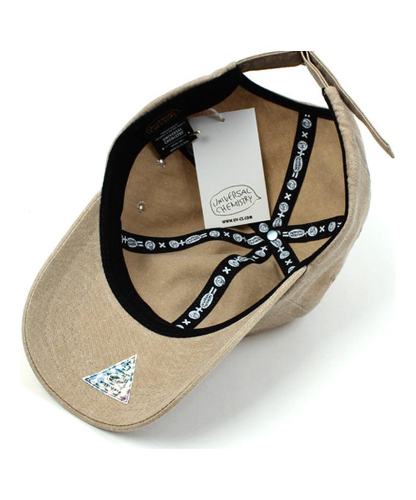 Washing Beige Bubble Ballcap