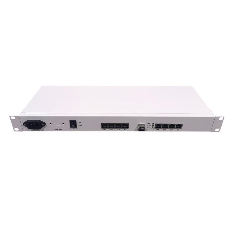 HJ8GE Rack-mount Fiber Optic Transceiver