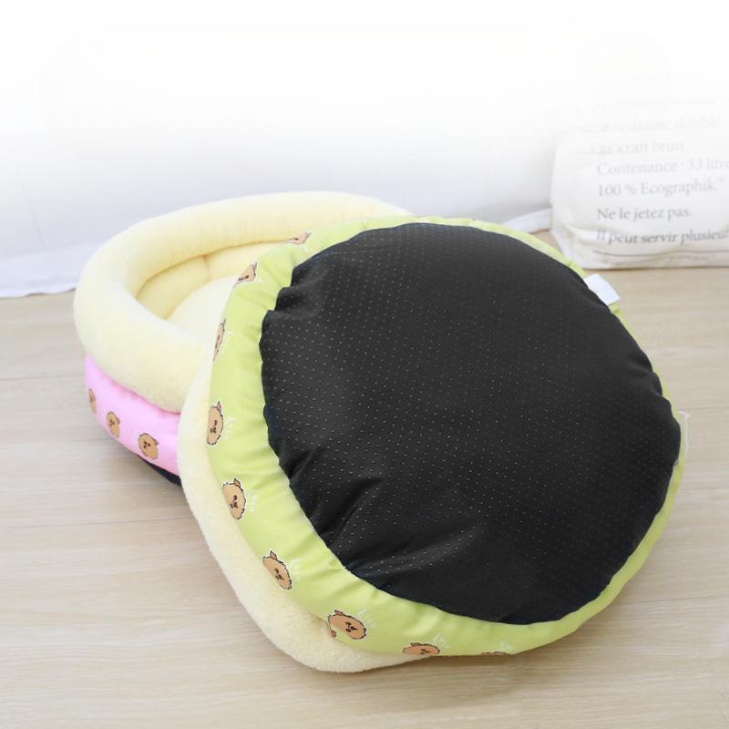 Pet Litter Cat Stepping Milk Litter High Windproof Kitten Litter Teddy Dog Sleeping Litter Round Height Thick Universal Litter Mat