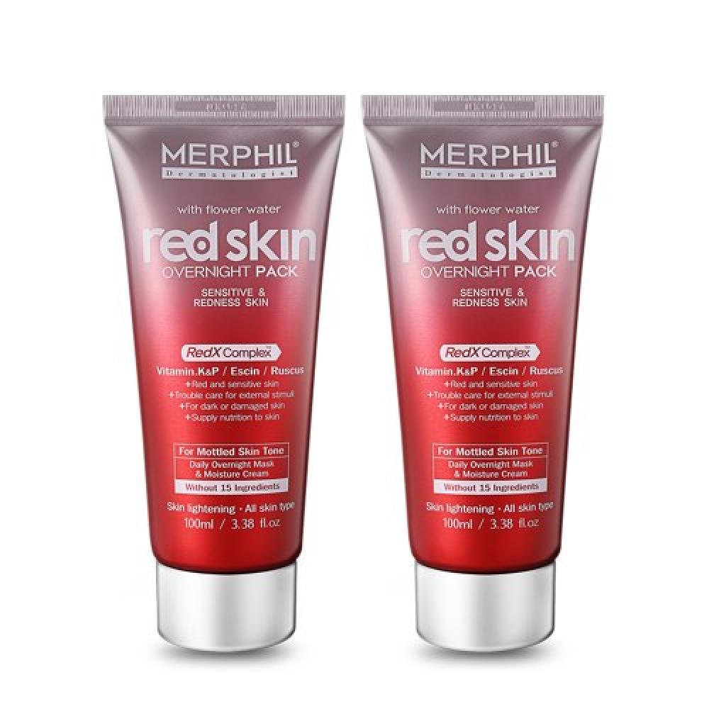 Ночная маска Merphil Redskin 100 мл x 2 none