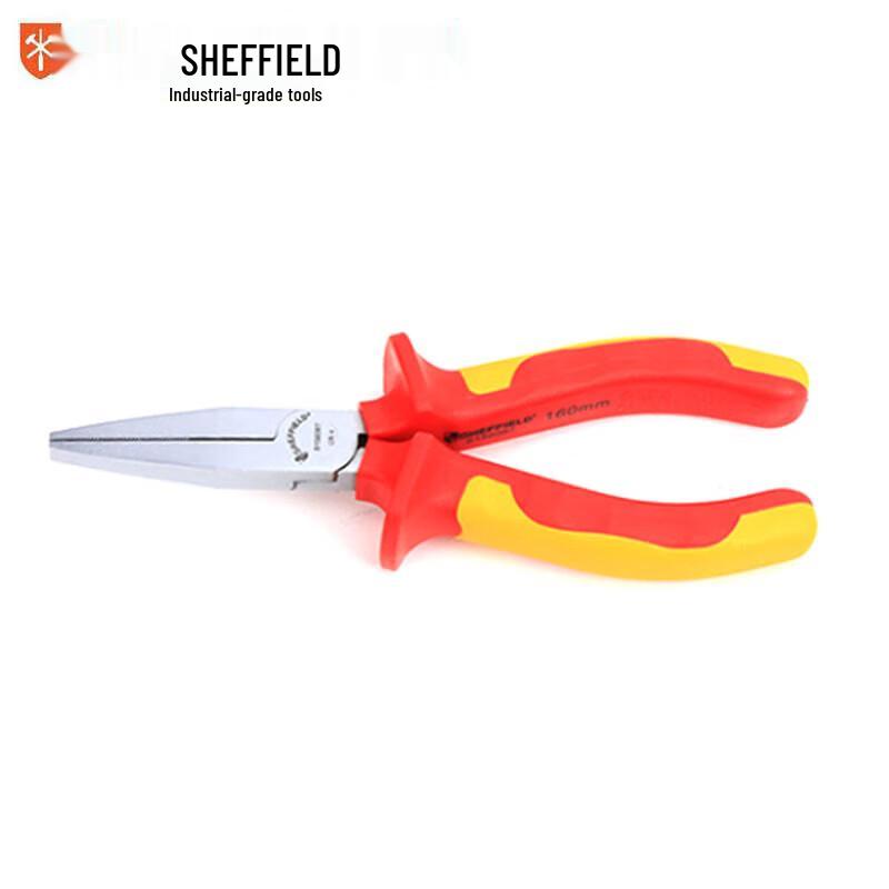 GangDun 6-inch VDE Insulated Flat-Nose Pliers