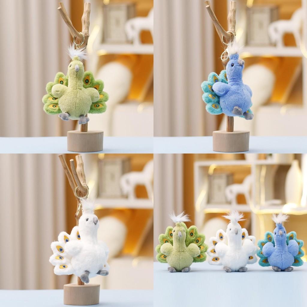 Cartoon Peacock Stuffed Animal Doll With Pp Cotton Filling For Gifts And Decor