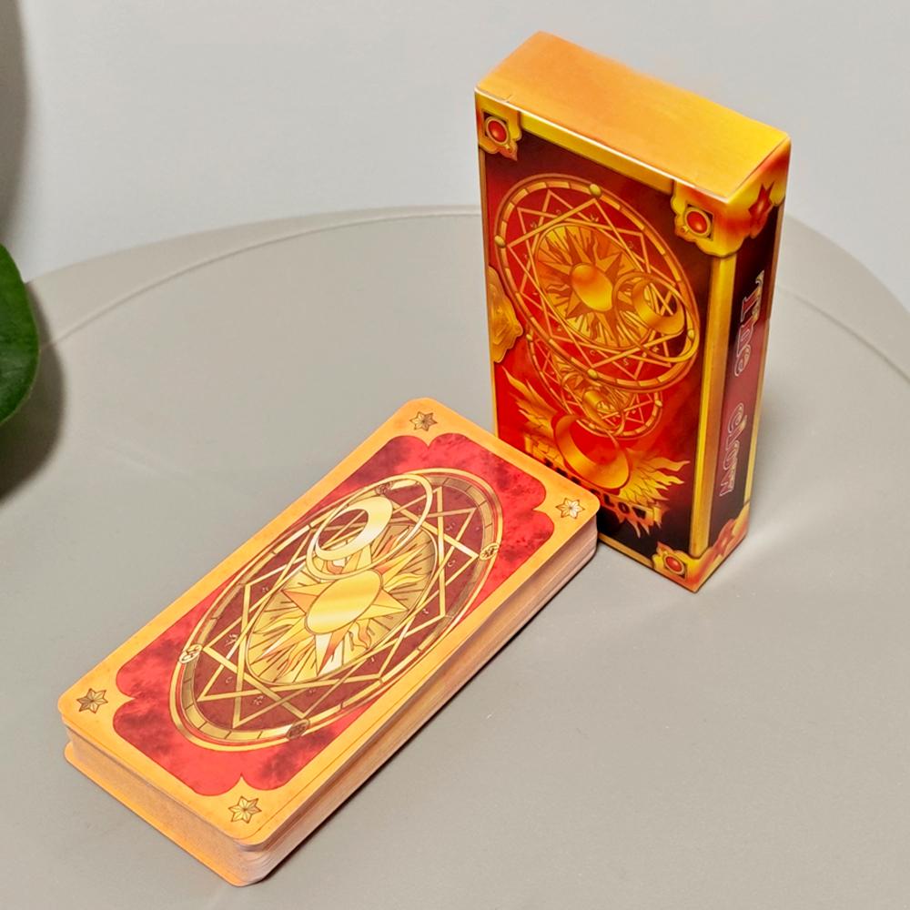 Magical Cardcaptor Sakura Clow Card Deck - 56 Pcs Anime Cards for Cosplay and Display 11*5.5cm