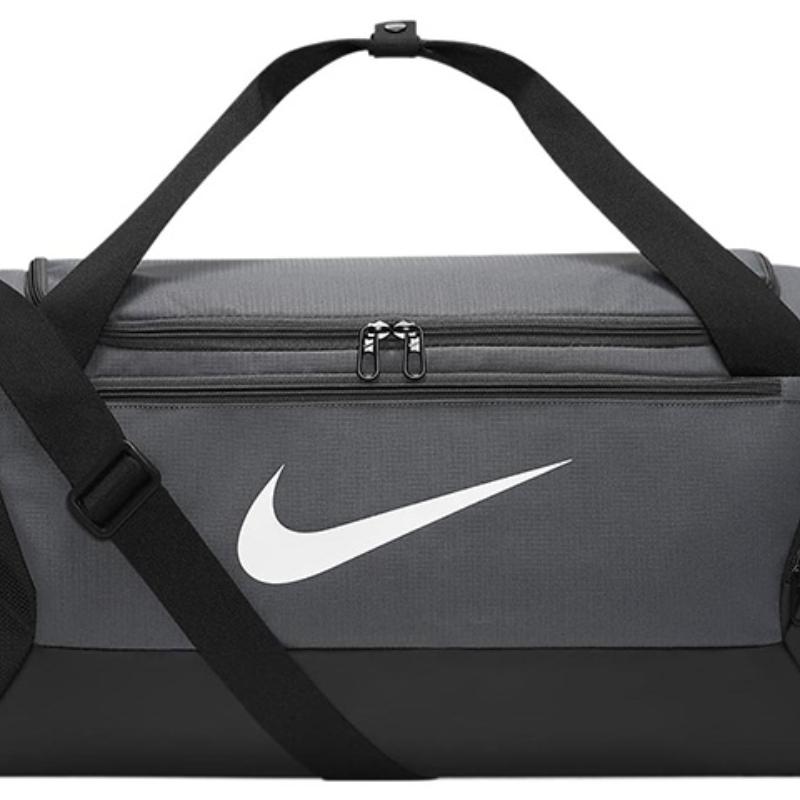 

Nike Brasilia Polyester One Shoulder Crossbody Portable Luggage Bag, Gym Bag Trumpets Unisex Black Gray Casual DM3976-068