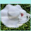 Summer Straw Sun Hat For Women With Lace Design And Flower Pattern Perfect For Beach And Outdoor Activities