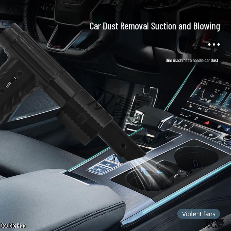High-Power Car-Mounted Turbo Fan Snow Blower & High-Speed Water Gun Car Wash Duster 20