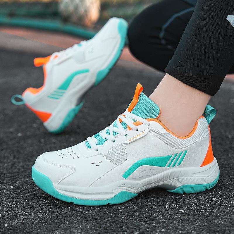 Badminton shoes stable non-slip competition shoes men's and women's professional tennis sports shoes ultra-light mesh wear-resistant breathable men