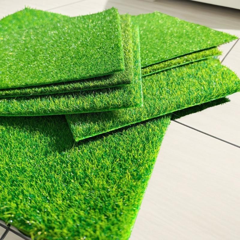 1/2PCS DIY Project Train Scenery Accessories 15/30cm Grass Mat 3mm 5mm 8mm Thick Artificial Carpet