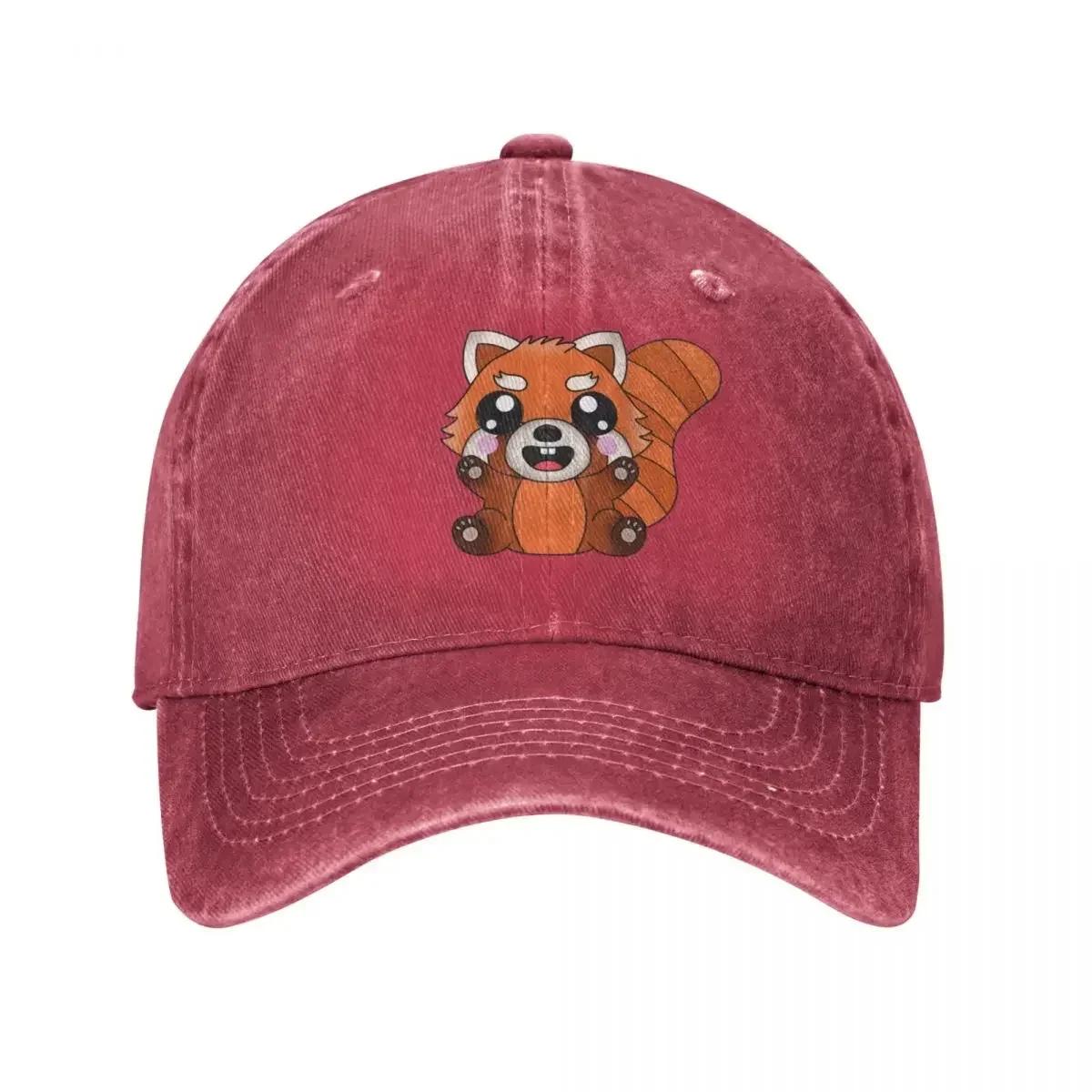 Shu the red panda Baseball Cap Bobble Hat Military Tactical Cap UnisexS Baseball Cap WomenS