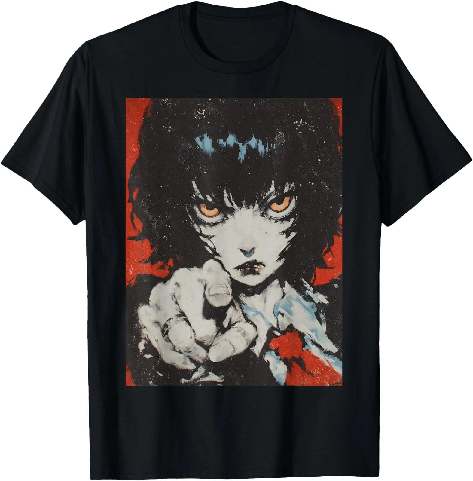 Anime Goth Aesthetic Dark Grunge Gothic Waifu T-Shirt 3XL